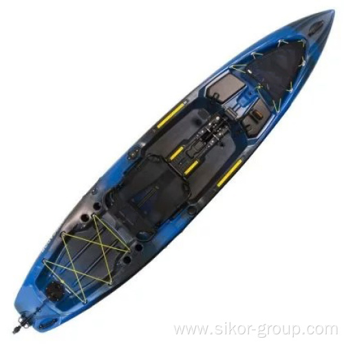 High Quality 1 Seat Hard Plastic Canoe Kayak For Fishing